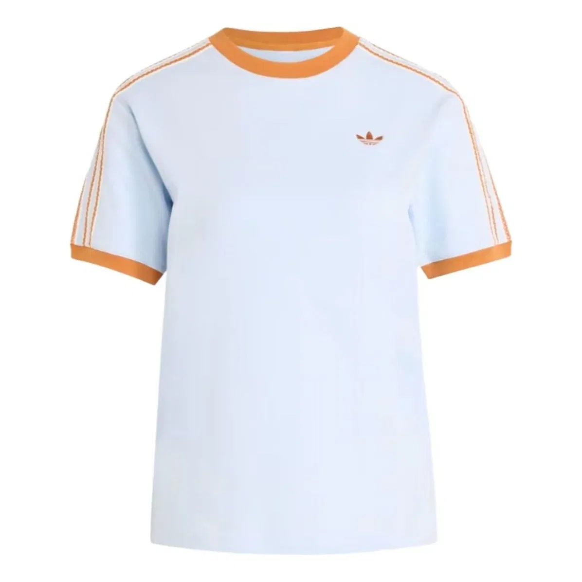 Футболка Adidas Summer Glow Advanced с тремя полосками, синий