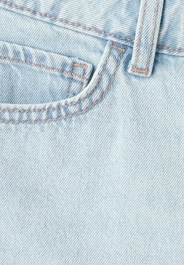 Подростковые джинсовые шорты Mango Kids, Light Blue — фото 3