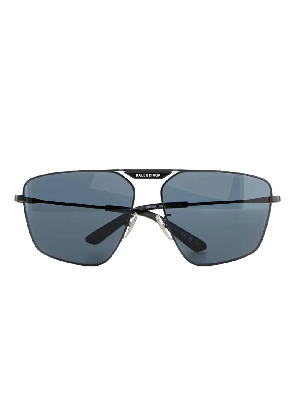 

Солнцезащитные очки с логотипом Balenciaga Eyewear, черный