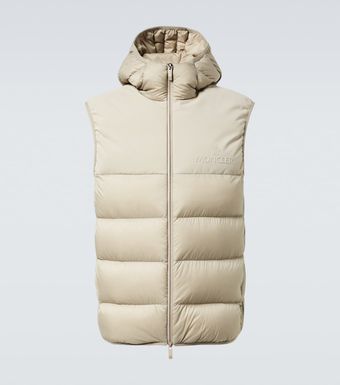 

Пуховая жилетка Bresse Moncler, Sand Beige