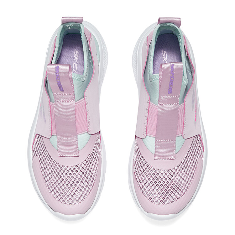Кроссовки Skechers Girls Kids Lifestyle Shoes Kids Low-top Pink, розовый — фото 4