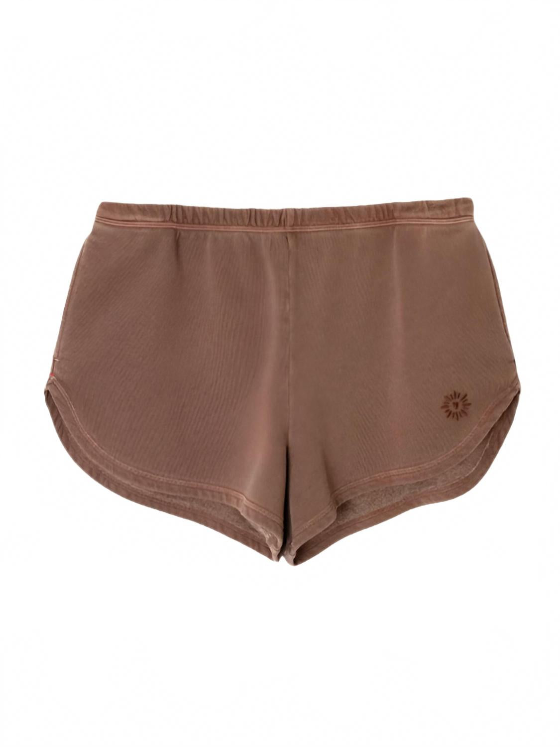 

Женские шорты Hub Terry в цвете пекан XIRENA, Pecan