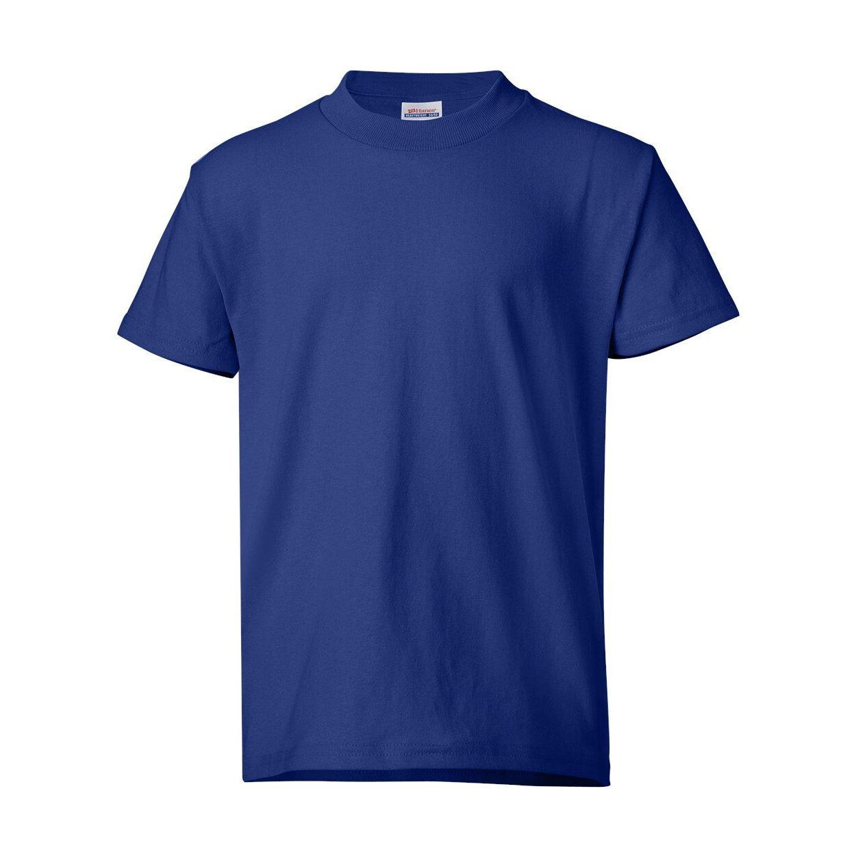 

Молодёжная футболка Hanes Ecosmart, цвет Deep Royal
