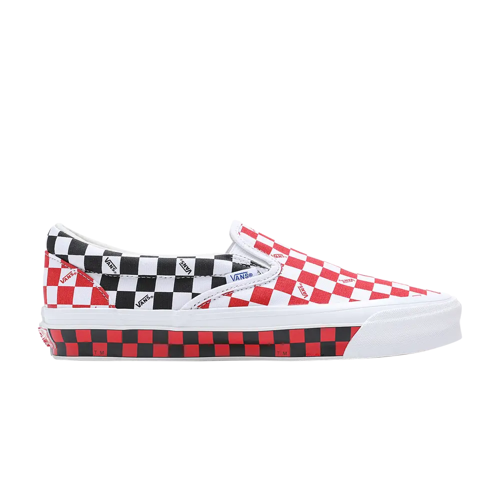 

Классические слипоны OG LX Vans, красный