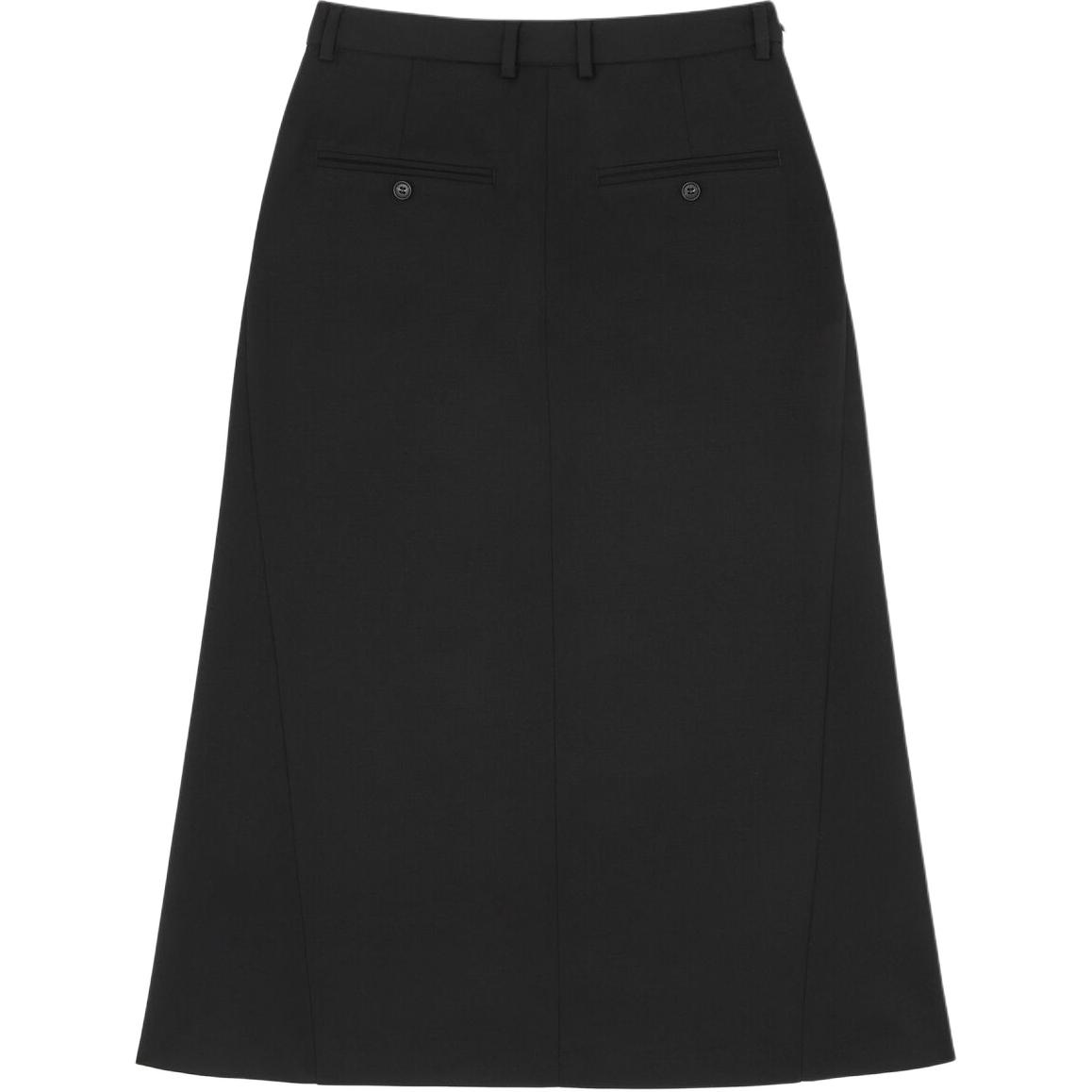 

Повседневная длинная юбка женская MM6 Maison Margiela, черный