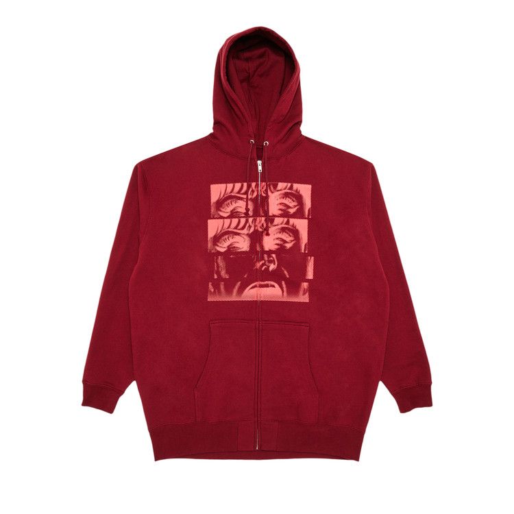 

Толстовка GOAT Kazuo Umezu Scream Zip Up Burgundy