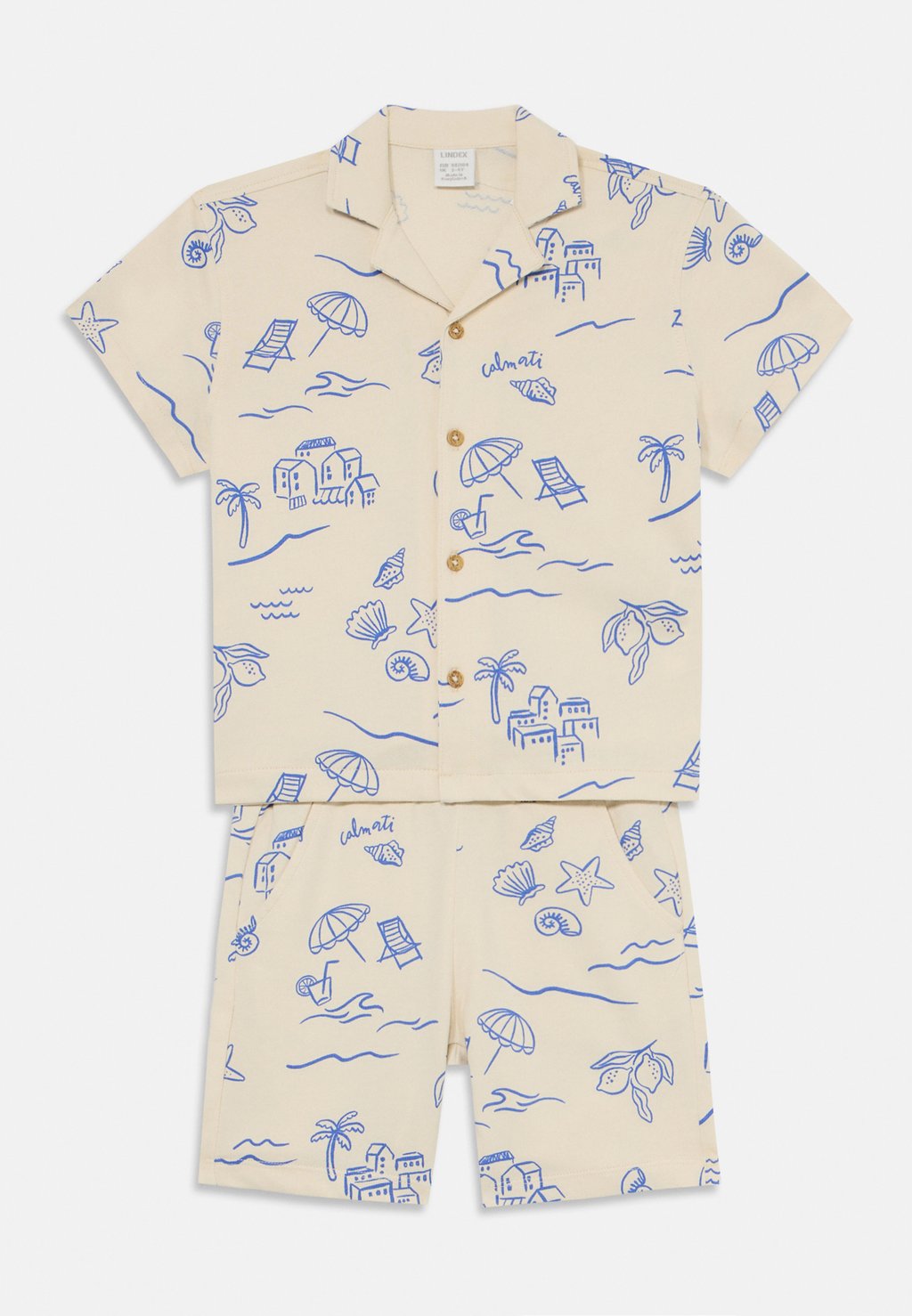 

Рубашка SHIRT VACAY SET Lindex, песочный