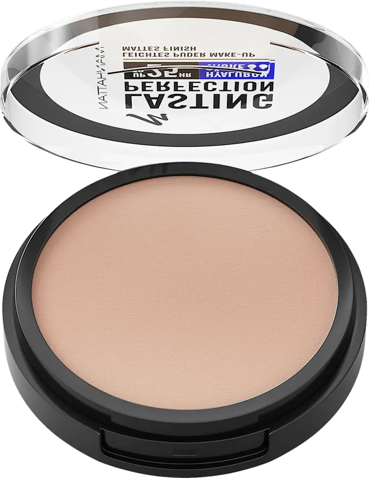 Тональный крем MANHATTAN Cosmetics Puder-Foundation Lasting Perfection 004, LSF 20, 7 g — фото 4