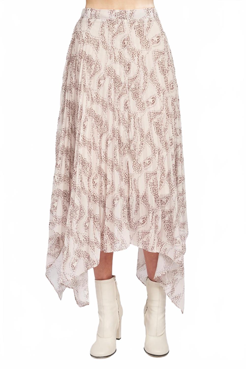 

Женская юбка миди Ever с принтом «Овсянка» En Saison, Oat Print