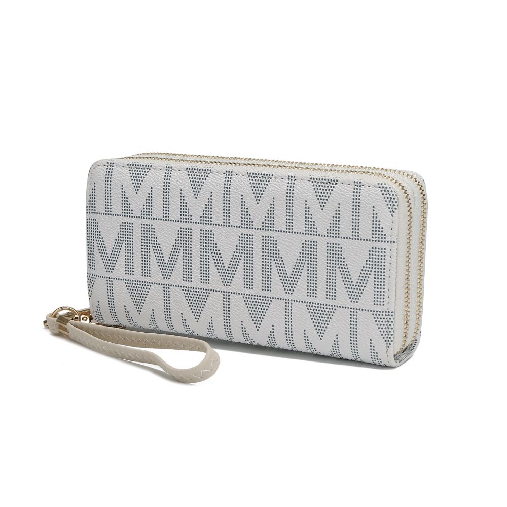 

Бумажник-браслет Danielle Milan M Signature MKF Collection By Mia K., белый
