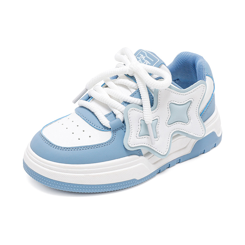 

Низкие детские кроссовки для скейтбординга, подходят для детей младшего школьного возраста FAIRWHALE, синий