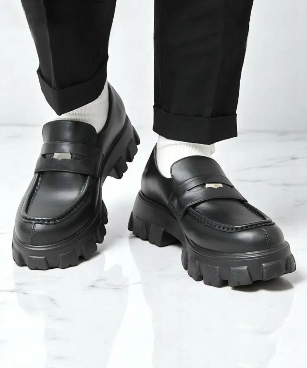 Туфли-дерби с квадратным носком (Glabella SQUARE TOE DERBY SHOES), BLACK — фото 4