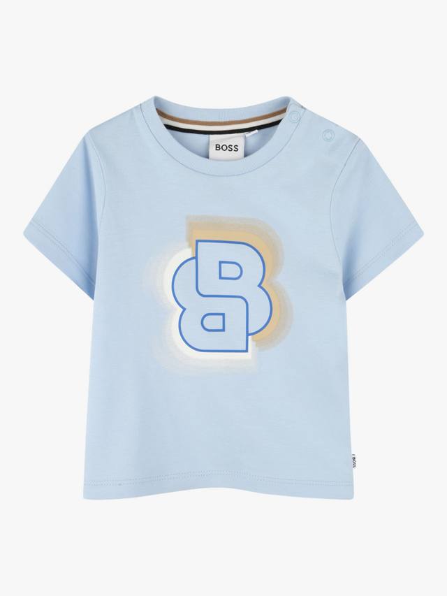 

Футболка с логотипом boss baby double b HUGO BOSS, цвет Persian Blue