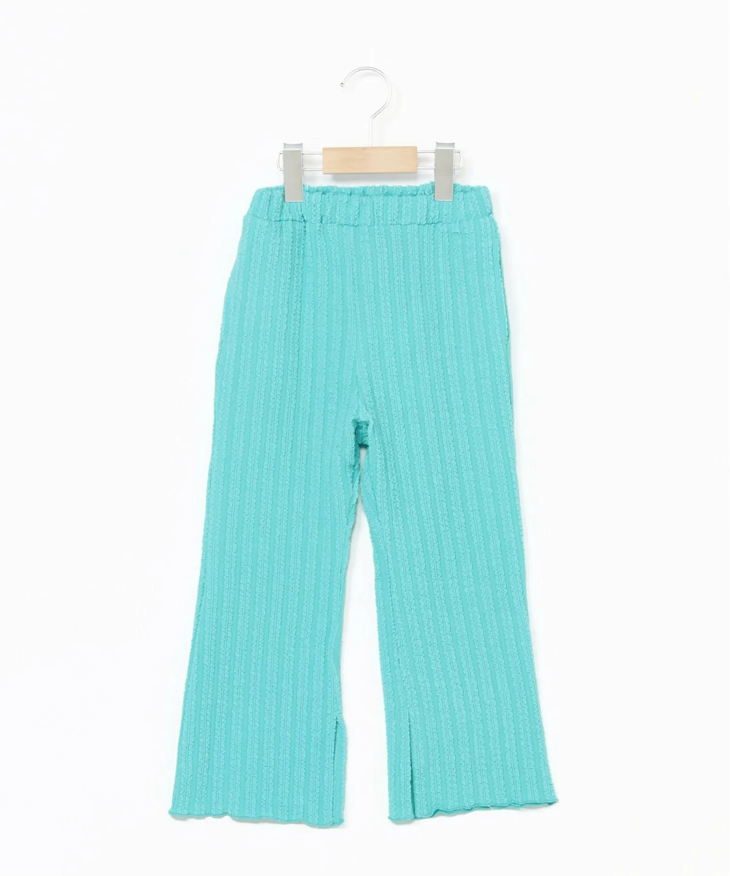 Брюки Waminami Stripe Slit Flare Pants Ocean&Ground, Turquoise Blue
