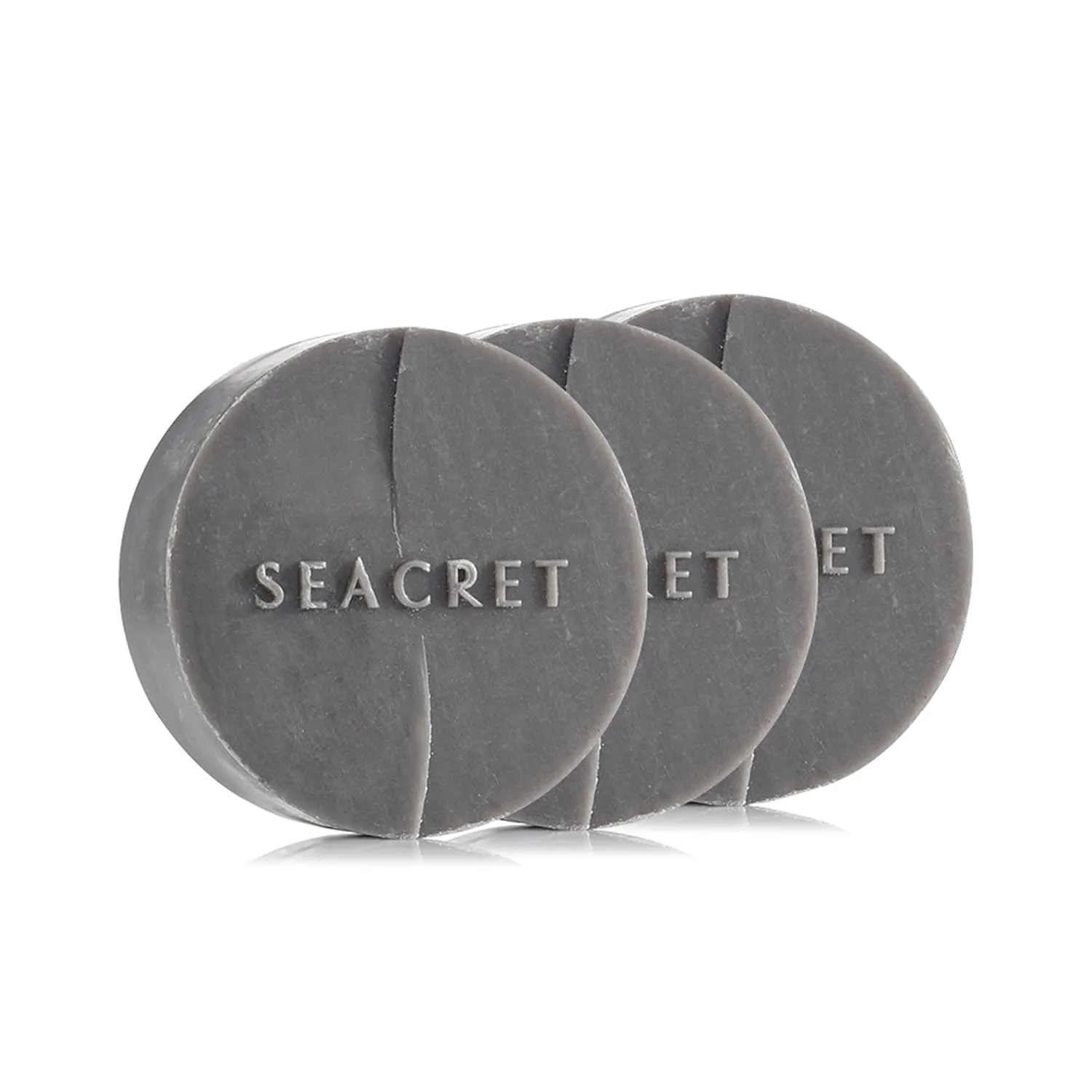 SEACRET Dead Sea Mud Soap Bar - очищающее средство для глубокой очистки и сужения пор с 21+ минералами и гамамелисом, натуральный скрабирующий спа-бар для нормальной и жирной кожи, без SLS, без отдушек, 125 г, Black — фото 2