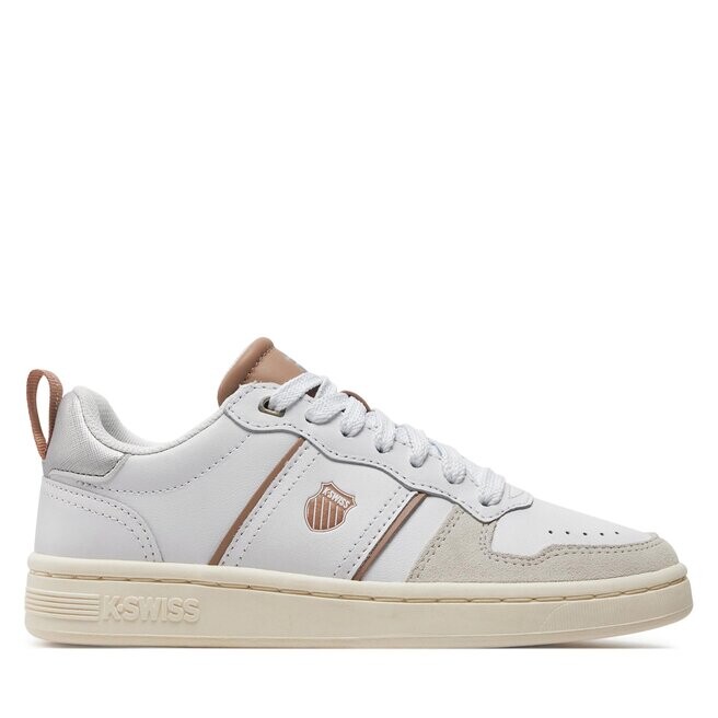 Кроссовки K-Swiss Lozan Match Lth 98903-905-M White/Warm Taupe/Starwhite/Silver 905, белый