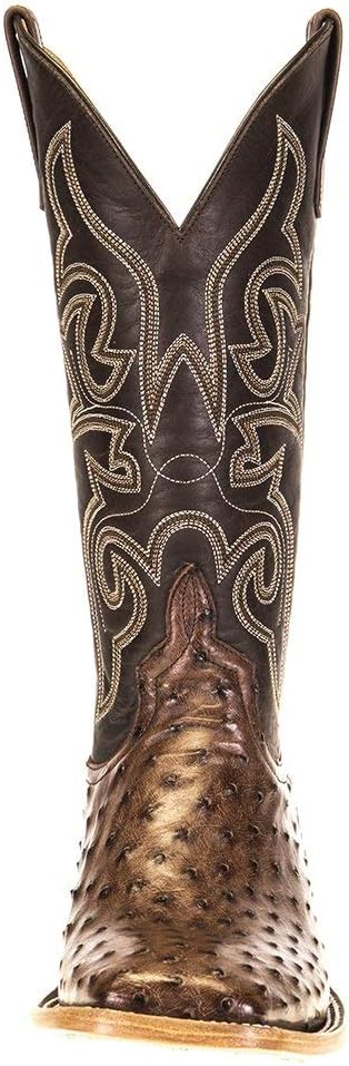 Мужская футболка Horse Power Top Hand Kango Tobac Full Quill Ostrich 13 шоколадного цвета — фото 2