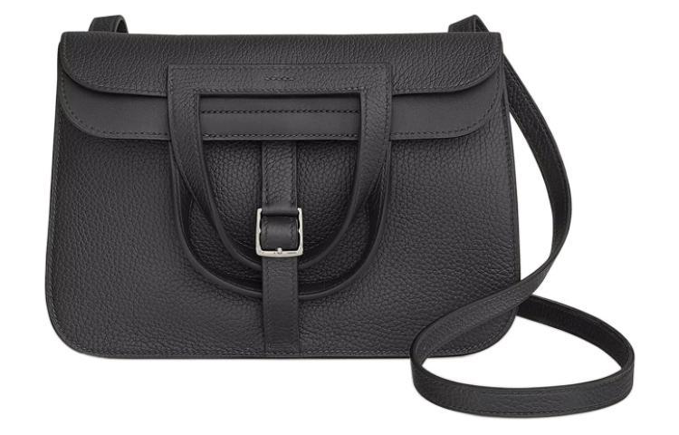 

Кожаная сумка Halzan в виде подковы, кроссбоди, наплечная сумка унисекс HERMES