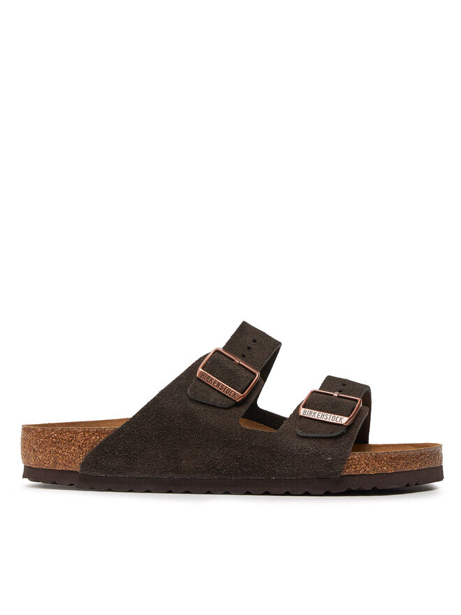 Тапочки Birkenstock, коричневый