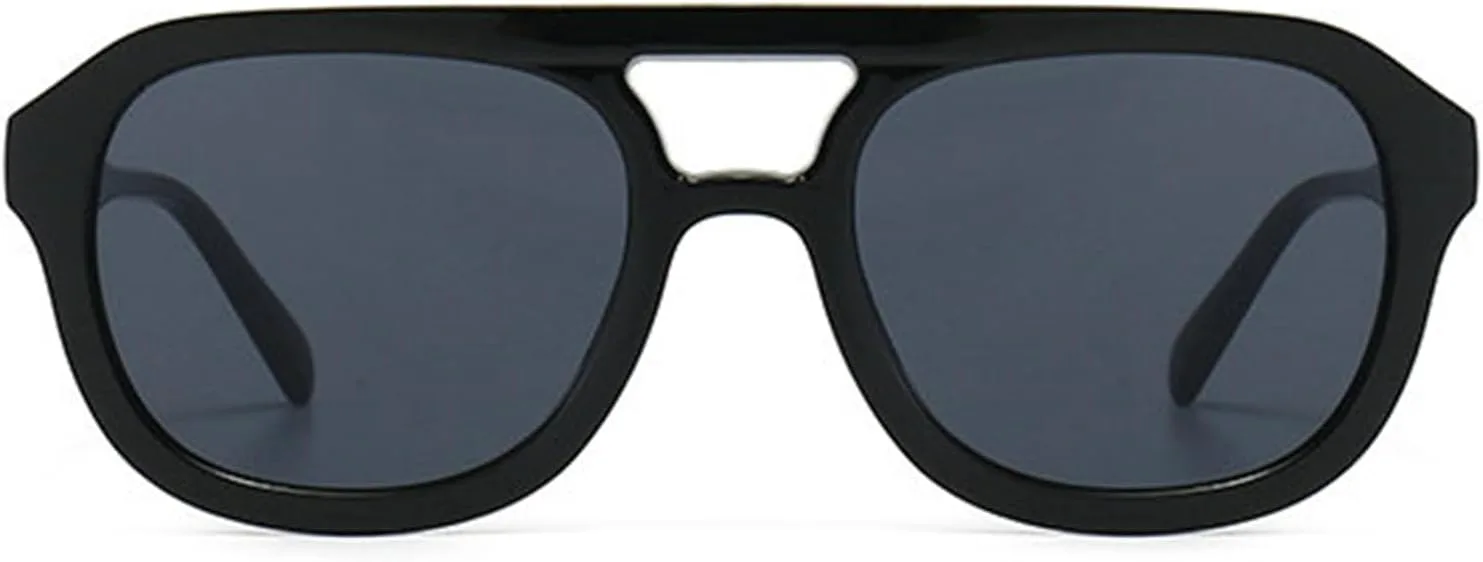 

Винтажные солнцезащитные очки Willochra с двойным лучом для женщин, модные солнцезащитные очки с градиентным переходом, сексуальные очки для вечеринок, F27, Black