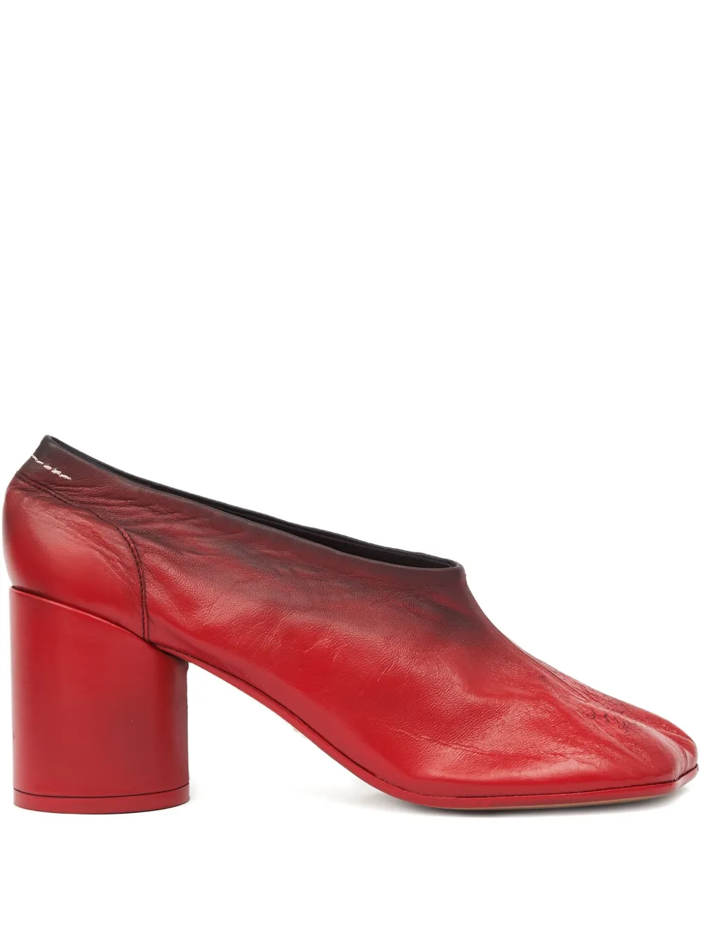 Туфли на каблуке MM6 Maison Margiela, красный