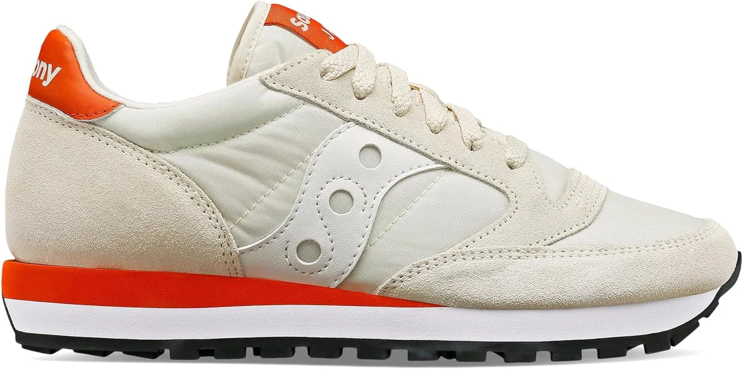 Винтажные мужские кроссовки Saucony Jazz Original, слоновая кость — фото 4