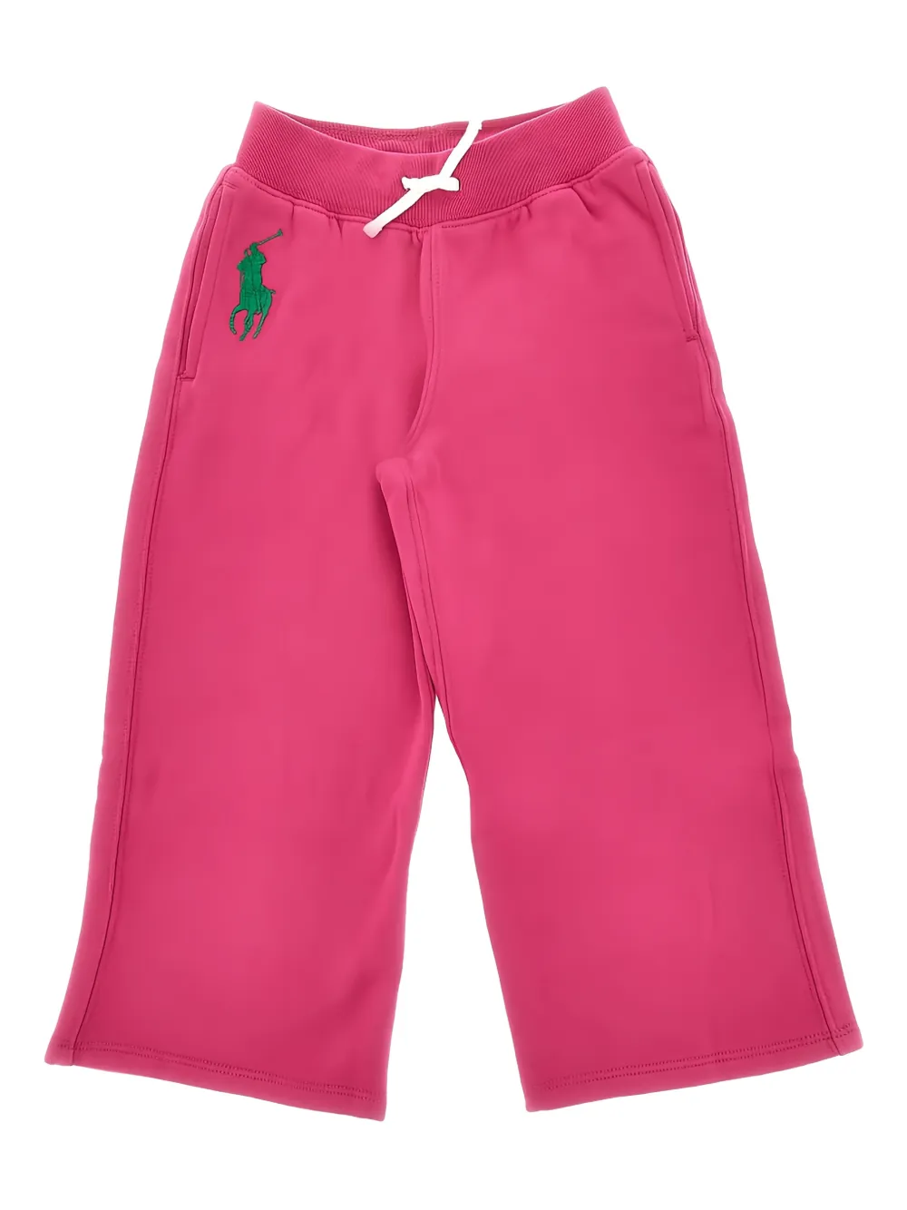 Спортивные штаны с логотипом Polo Ralph Lauren Kids, розовый — фото 2