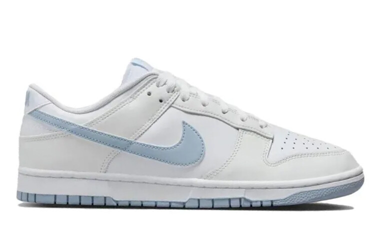 

Кроссовки Nike Dunk Skateboard Shoes Men Low-Top White Blue, Синий, Кроссовки Nike Dunk Skateboard Shoes Men Low-Top White Blue