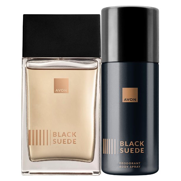 

Avon, Black Suede, набор косметики, 2 шт.