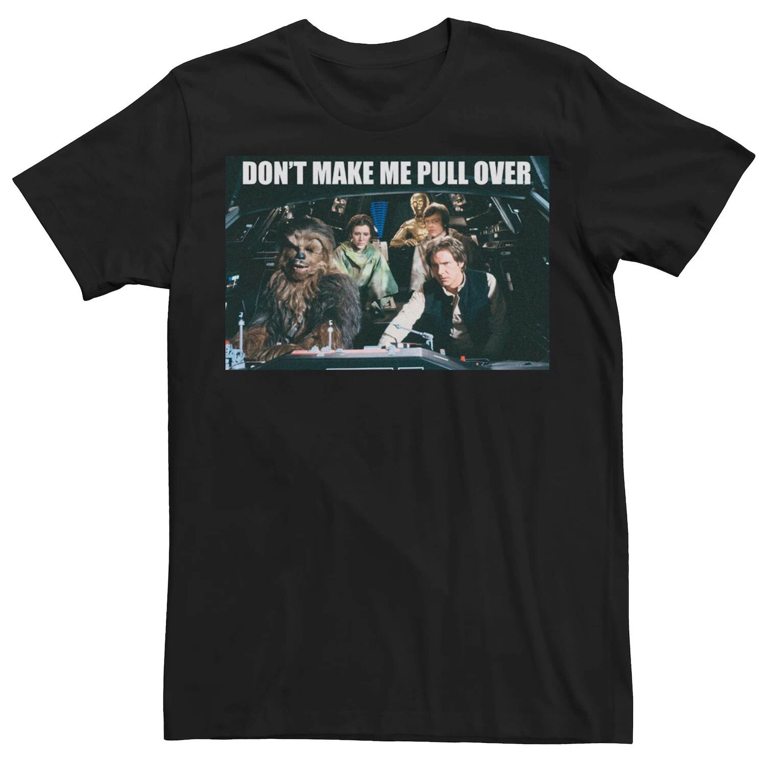 

Мужская футболка Han Don't Make Me Pull Over Tee Star Wars