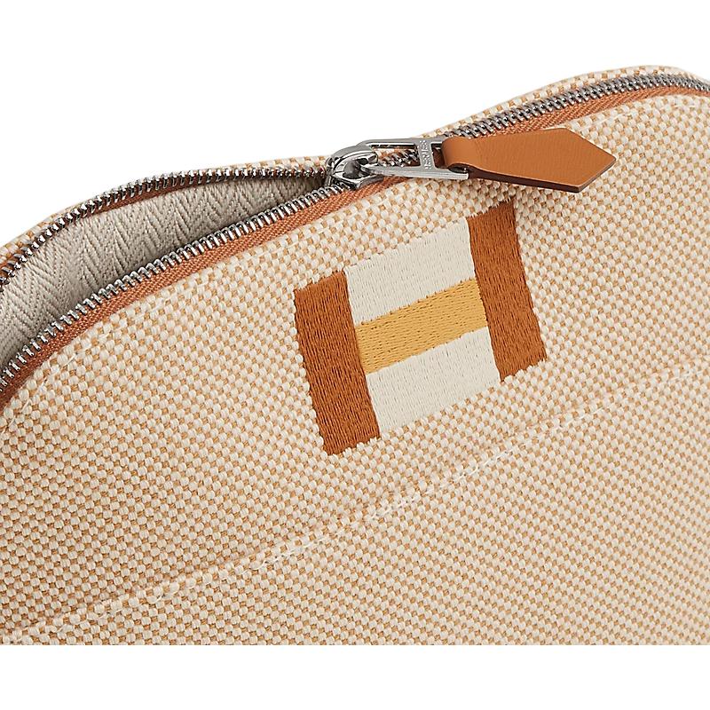 HERMES Хлопковая дорожная сумка для хранения — фото 4
