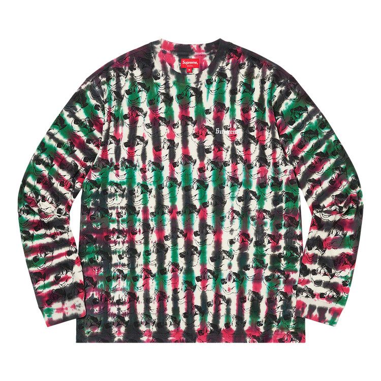 

Футболка Supreme Dyed Bear Long-Sleeve Tee, Black
