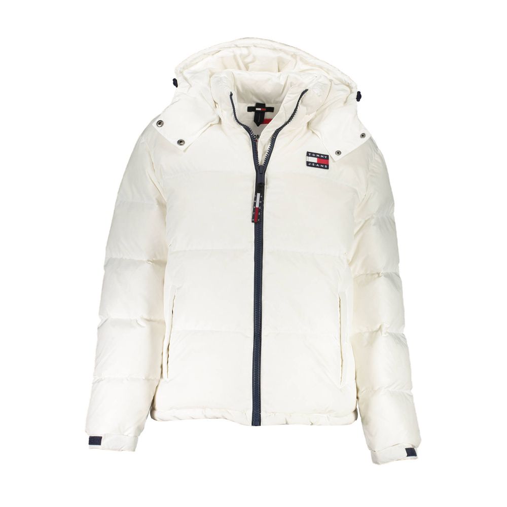 

Белая куртка из полиэстера Tommy Hilfiger, белый