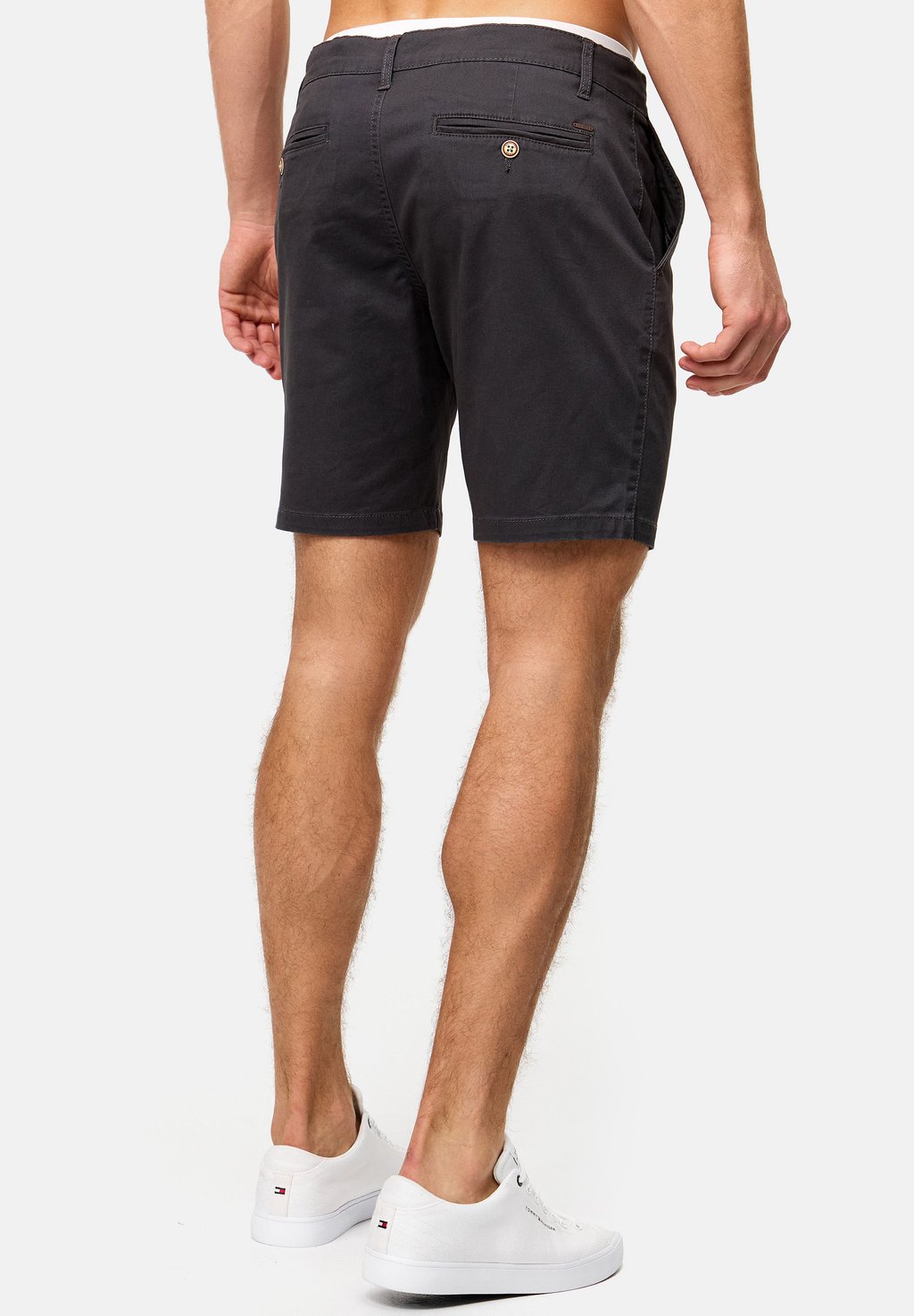 

Джинсовые шорты INDICODE JEANS, антрацит