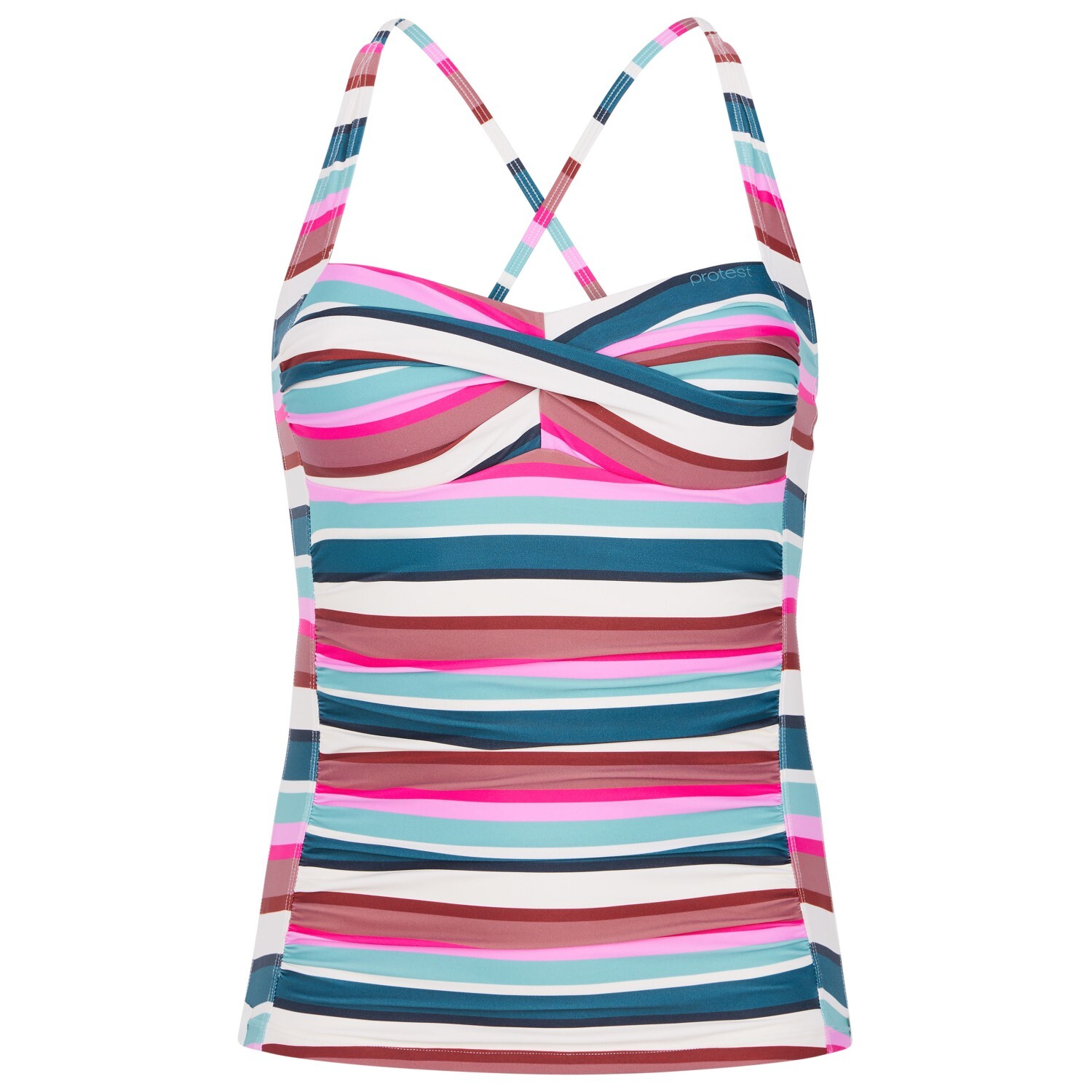 

Верх бикини Protest Women's Mixlusca 24 Tankini Top B&C Cup, цвет Loud Pink