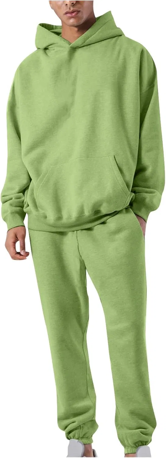 Спортивный костюм джоггеры и худи, Green