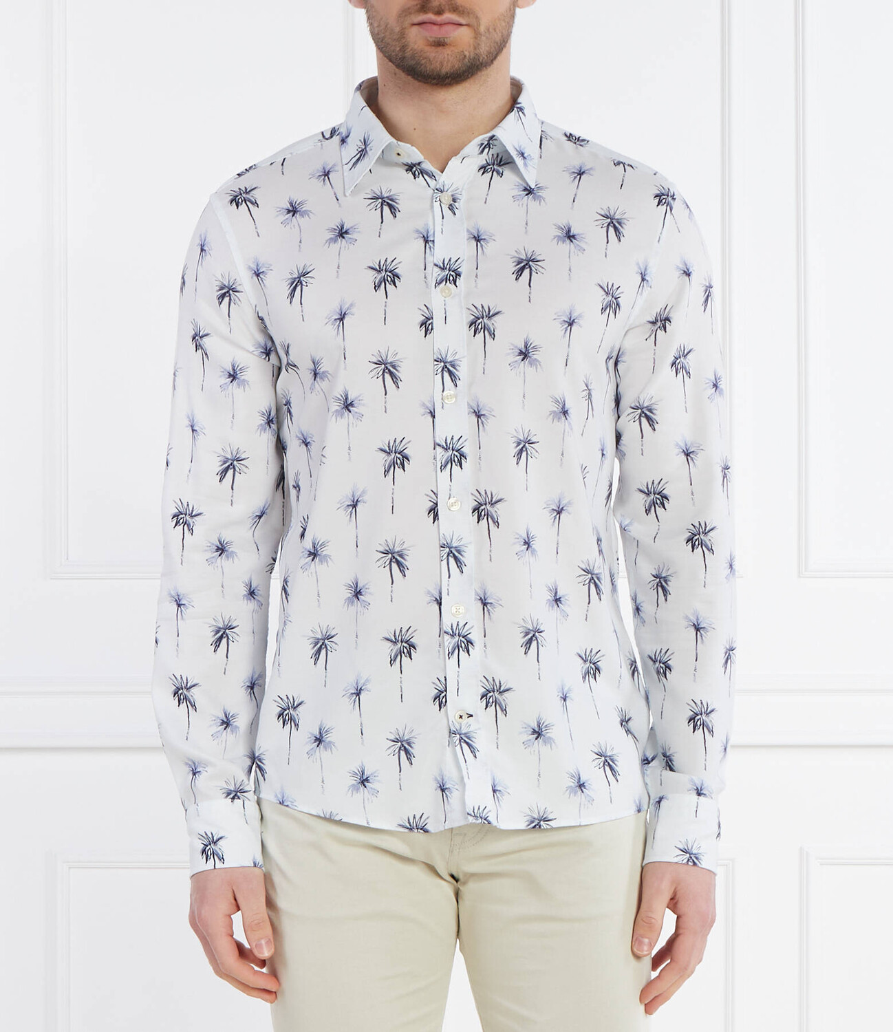 

Рубашка Joop! Jeans 22Hanson Regular Fit, белый