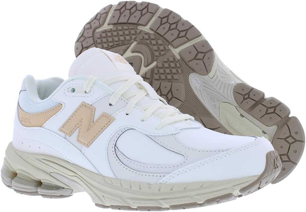 Кроссовки New Balance 2002 для мальчиков, бежевый — фото 4