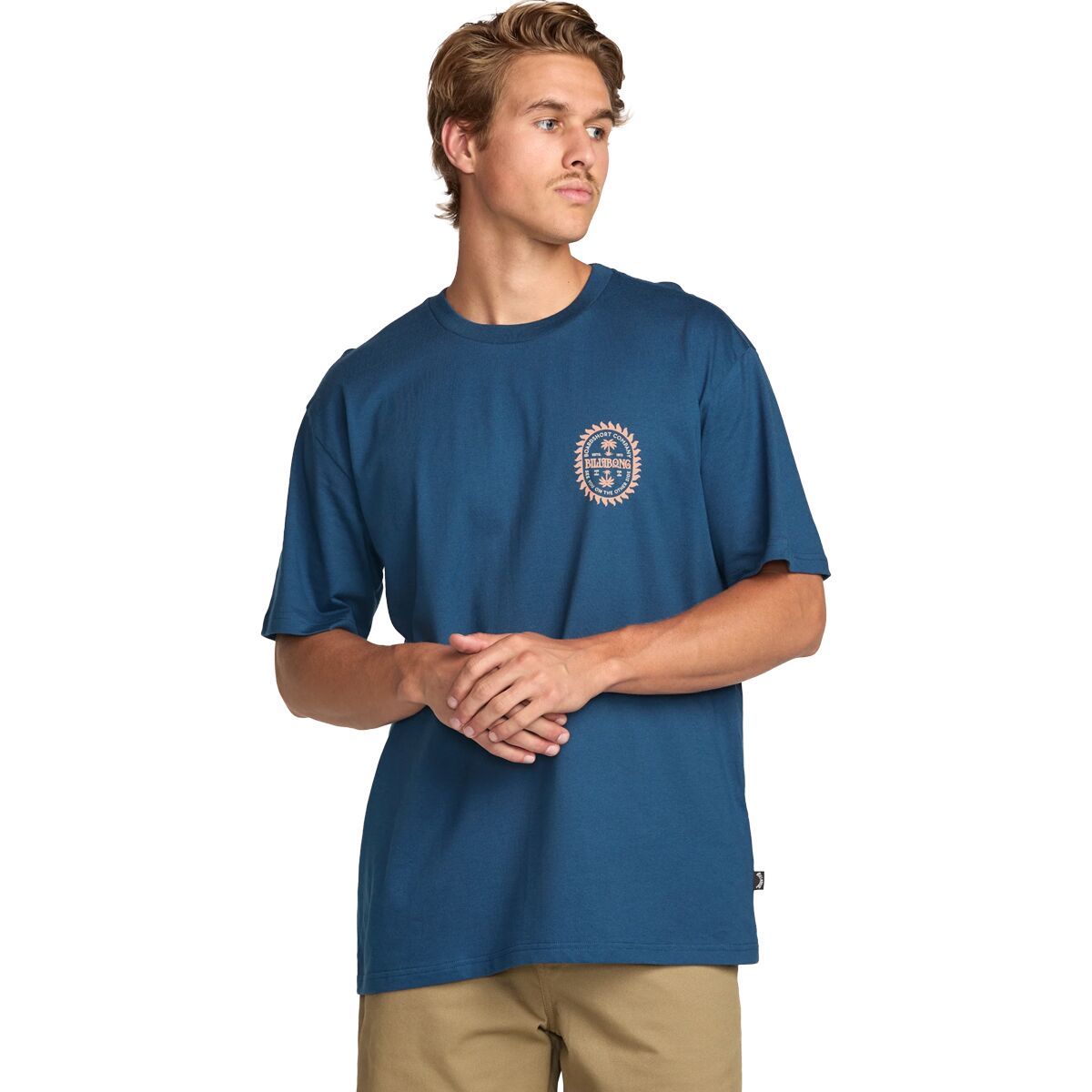 

Футболка регулярного кроя Sun rays Billabong, синий