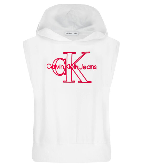 

Толстовка Calvin Klein Jeans без рукавов, белый