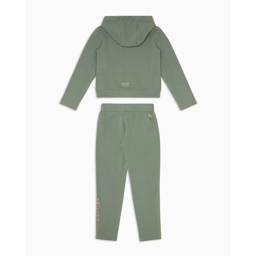 Спортивный костюм EA7 EMPORIO ARMANI 6DFV02_FJZEZ, зеленый — фото 2