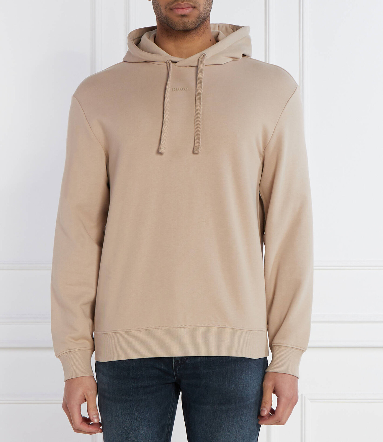 

Толстовка HUGO Dapo Regular Fit, бежевый