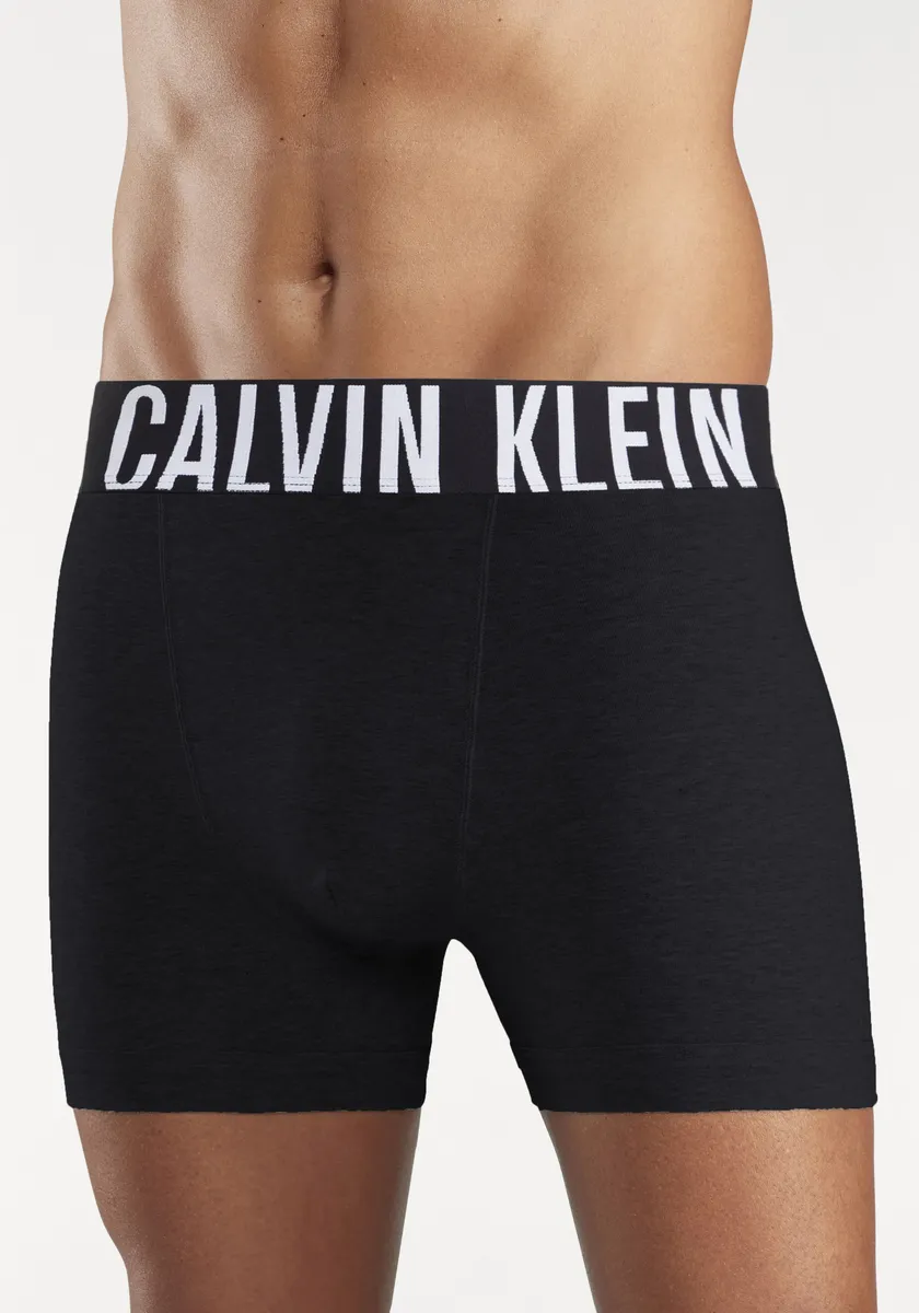 Calvin Klein Underwear Трусы "TRUNK 3PK" (в упаковке 3 шт.), с эластичным поясом с логотипом, белый — фото 4