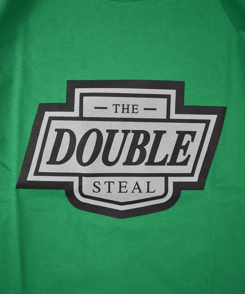 

Футболка с квадратным логотипом DOUBLE STEAL, зеленый