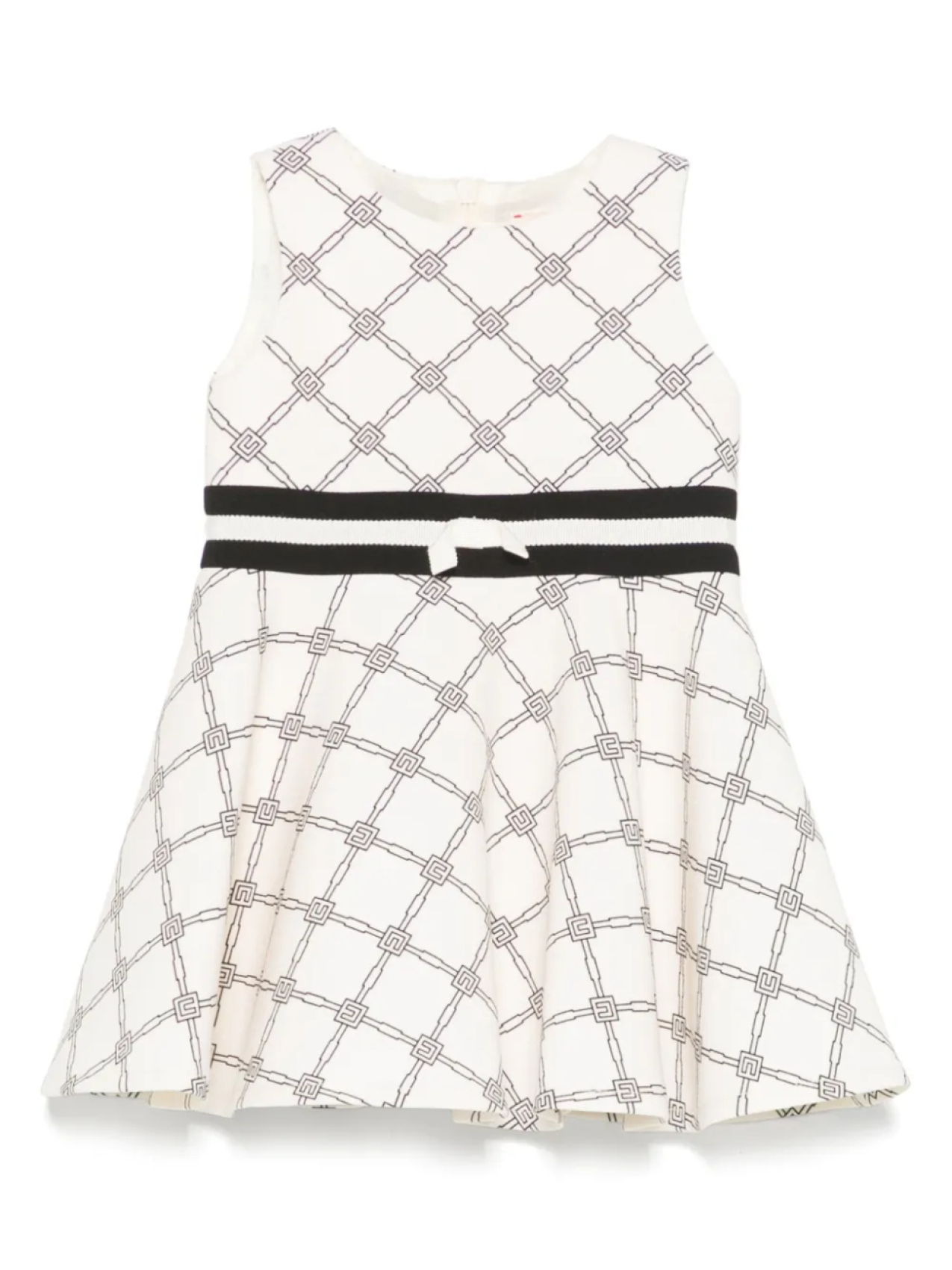 

Elisabetta Franchi La Mia Bambina платье с логотипом, нейтральный