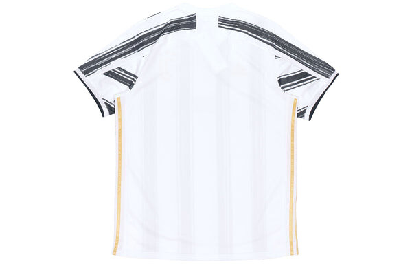 Футболка juve home h jsy футбольная майка sw fans версия 20 21 сезон juventus Adidas, белый — фото 2