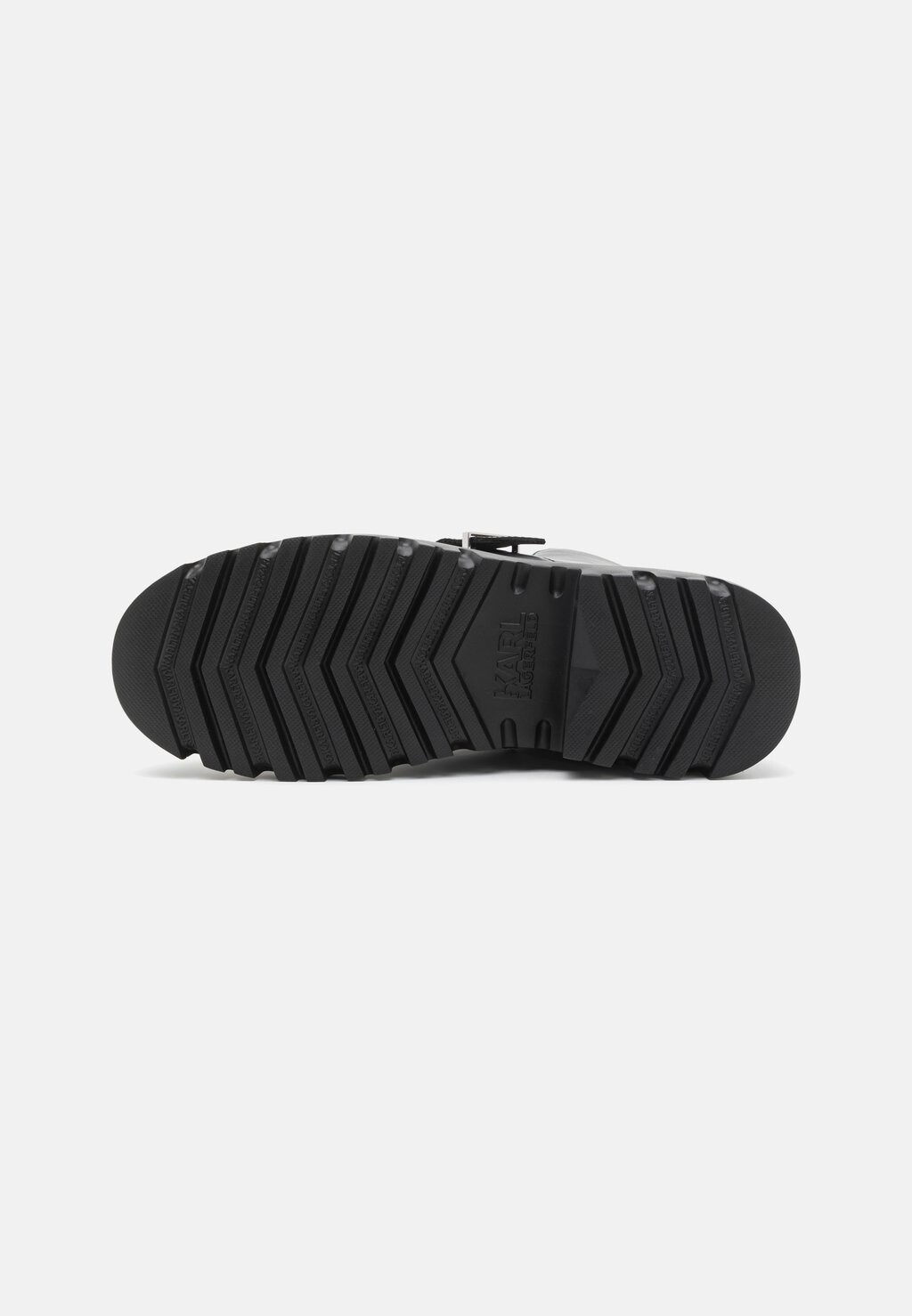 

Ботильоны на шнуровке KOMBAT ROLLER BUCKLE LACE KARL LAGERFELD, черный
