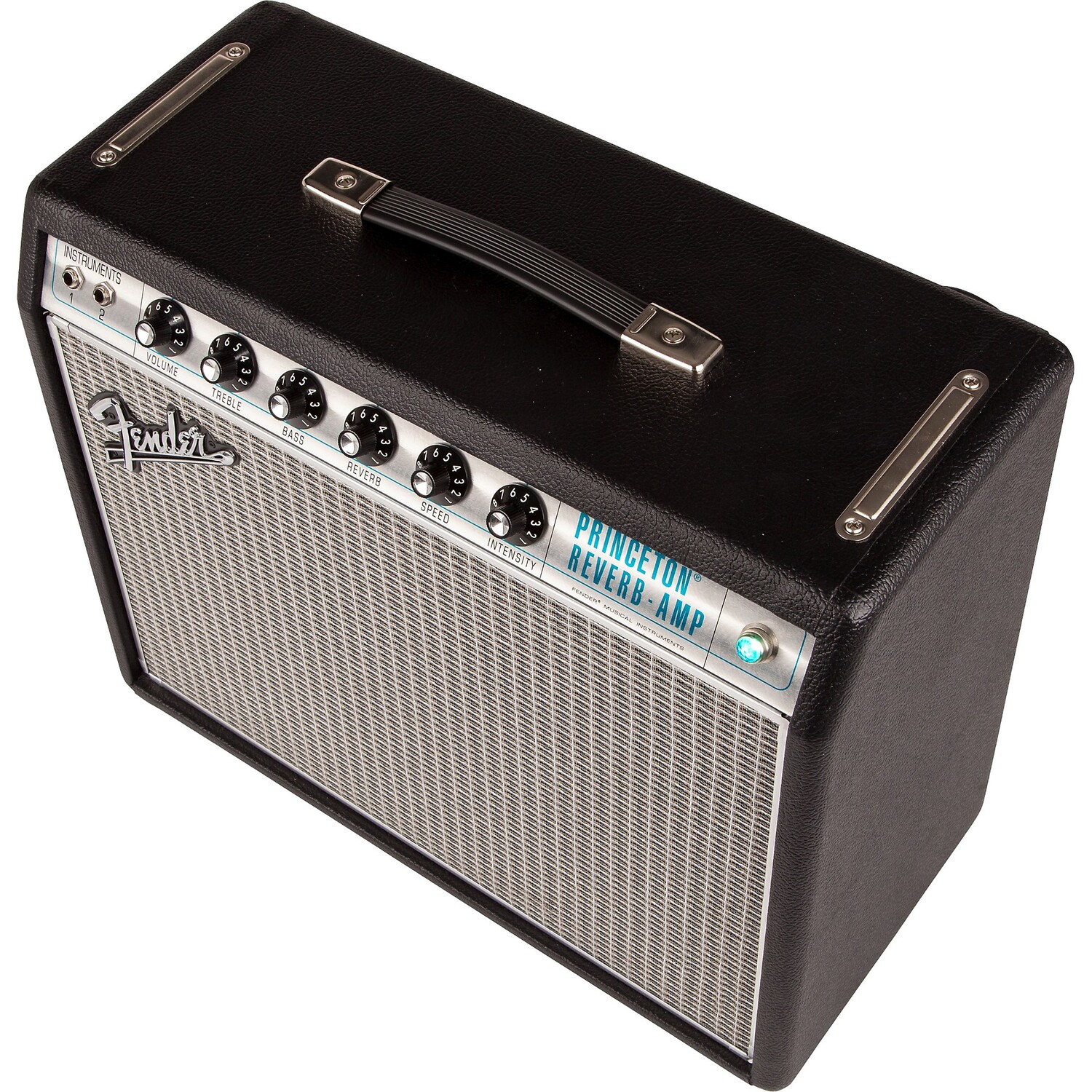 

Fender '68 Custom Princeton Reverb 12W 1x10 Ламповый гитарный комбоусилитель с динамиком Celestion Ten 30 Черный