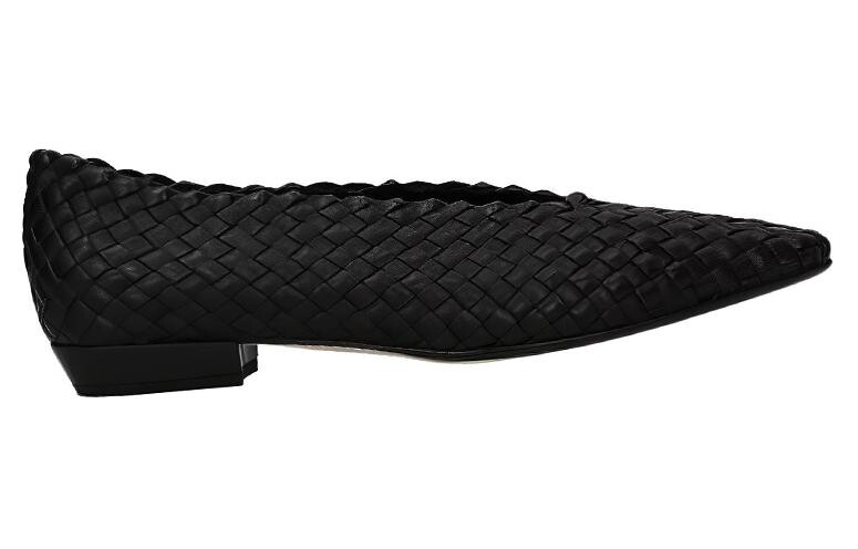 Женская повседневная обувь женская черная Bottega Veneta — фото 4
