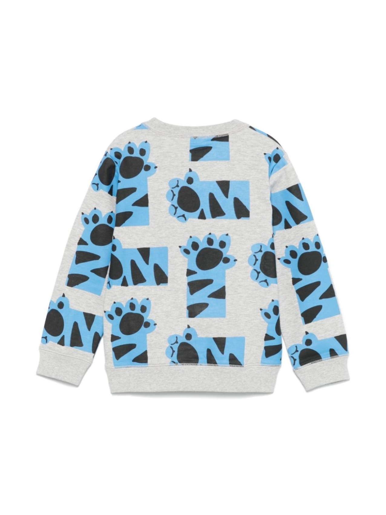 Stella McCartney Kids толстовка с графичным принтом, серый — фото 2